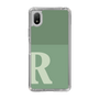 Slim Protection Case［ Original - initial two tone - R green ］
