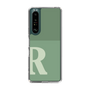 Slim Protection Case［ Original - initial two tone - R green ］