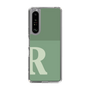 Slim Protection Case［ Original - initial two tone - R green ］