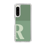 Slim Protection Case［ Original - initial two tone - R green ］