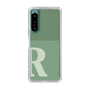 Slim Protection Case［ Original - initial two tone - R green ］