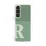 Slim Protection Case［ Original - initial two tone - R green ］