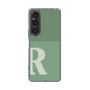Slim Protection Case［ Original - initial two tone - R green ］