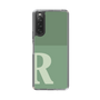 Slim Protection Case［ Original - initial two tone - R green ］
