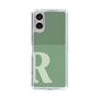Slim Protection Case［ Original - initial two tone - R green ］