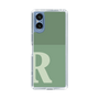 Slim Protection Case［ Original - initial two tone - R green ］