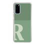 Slim Protection Case［ Original - initial two tone - R green ］