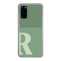 Slim Protection Case［ Original - initial two tone - R green ］