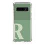 Slim Protection Case［ Original - initial two tone - R green ］