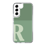 Slim Protection Case［ Original - initial two tone - R green ］