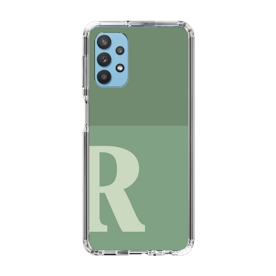 Slim Protection Case［ Original - initial two tone - R green ］