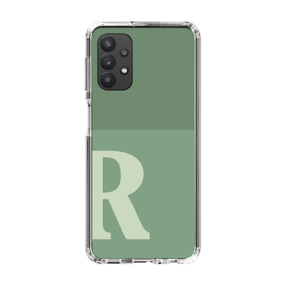 Slim Protection Case［ Original - initial two tone - R green ］