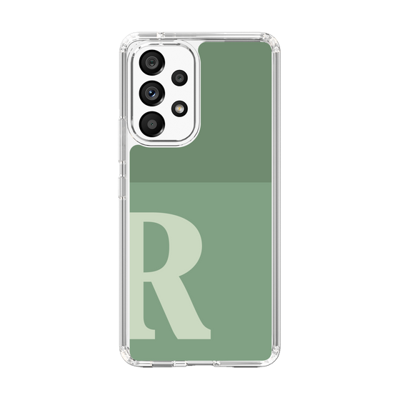 Slim Protection Case［ Original - initial two tone - R green ］
