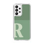 Slim Protection Case［ Original - initial two tone - R green ］