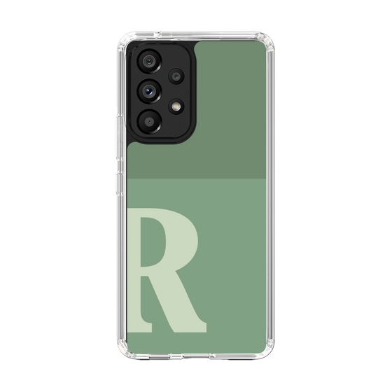 Slim Protection Case［ Original - initial two tone - R green ］