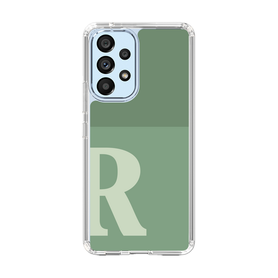 Slim Protection Case［ Original - initial two tone - R green ］