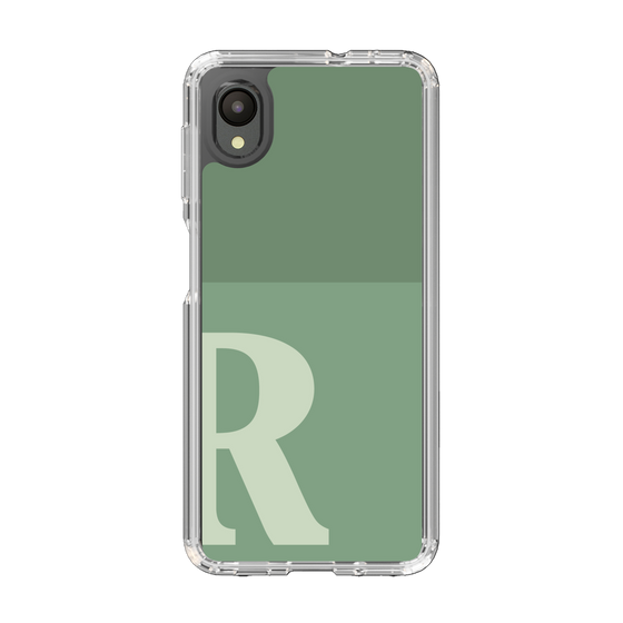 Slim Protection Case［ Original - initial two tone - R green ］
