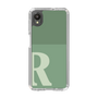 Slim Protection Case［ Original - initial two tone - R green ］