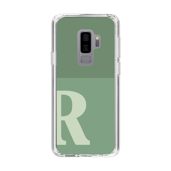 Slim Protection Case［ Original - initial two tone - R green ］