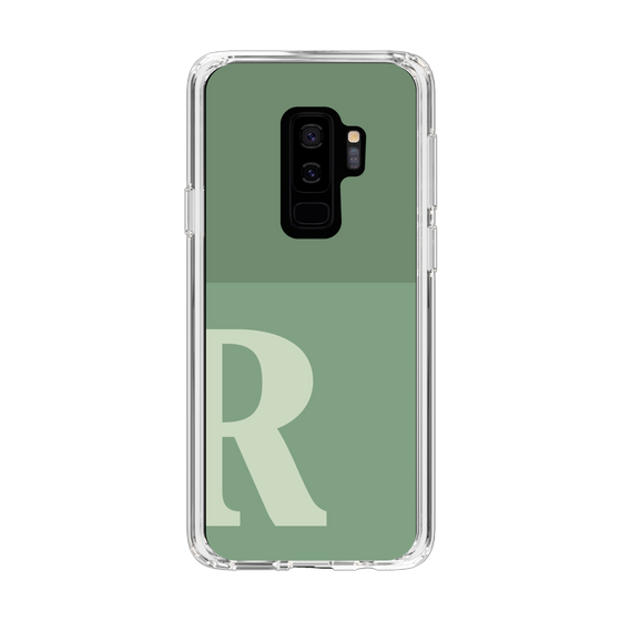 Slim Protection Case［ Original - initial two tone - R green ］