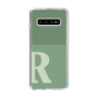 Slim Protection Case［ Original - initial two tone - R green ］