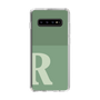 Slim Protection Case［ Original - initial two tone - R green ］