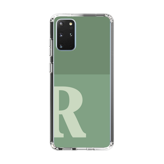 Slim Protection Case［ Original - initial two tone - R green ］