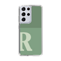 Slim Protection Case［ Original - initial two tone - R green ］