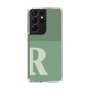 Slim Protection Case［ Original - initial two tone - R green ］