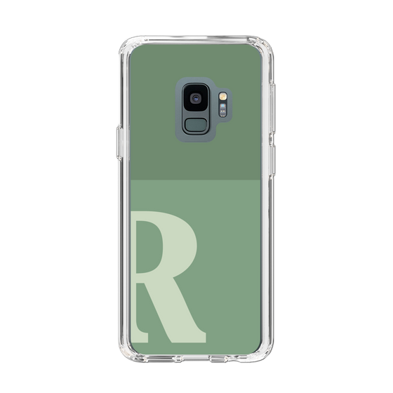 Slim Protection Case［ Original - initial two tone - R green ］
