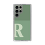 Slim Protection Case［ Original - initial two tone - R green ］