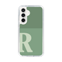 Slim Protection Case［ Original - initial two tone - R green ］
