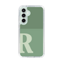 Slim Protection Case［ Original - initial two tone - R green ］
