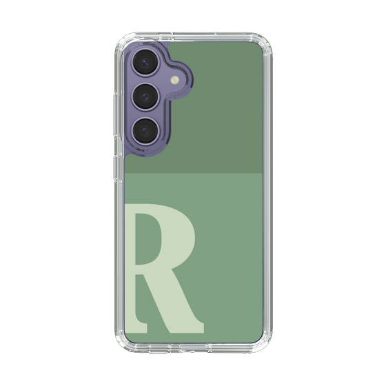 Slim Protection Case［ Original - initial two tone - R green ］