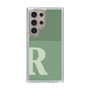 Slim Protection Case［ Original - initial two tone - R green ］