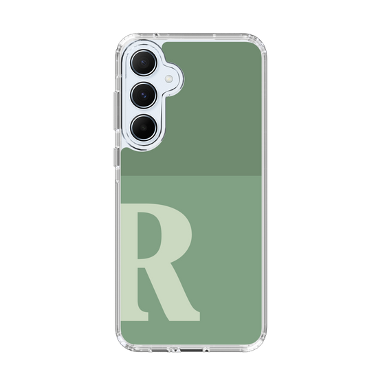 Slim Protection Case［ オリジナル - initial two tone - R green ］