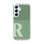 Slim Protection Case［ オリジナル - initial two tone - R green ］