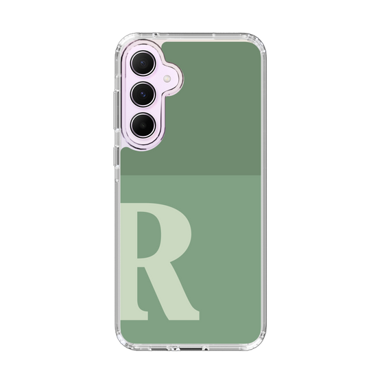 Slim Protection Case［ オリジナル - initial two tone - R green ］