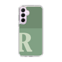 Slim Protection Case［ オリジナル - initial two tone - R green ］