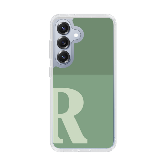 Slim Protection Case［ Original - initial two tone - R green ］