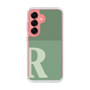 Slim Protection Case［ Original - initial two tone - R green ］