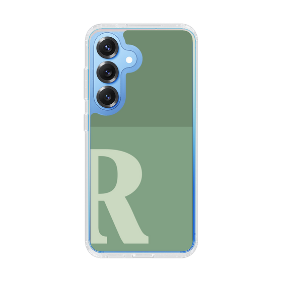 Slim Protection Case［ Original - initial two tone - R green ］