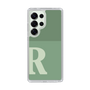 Slim Protection Case［ Original - initial two tone - R green ］