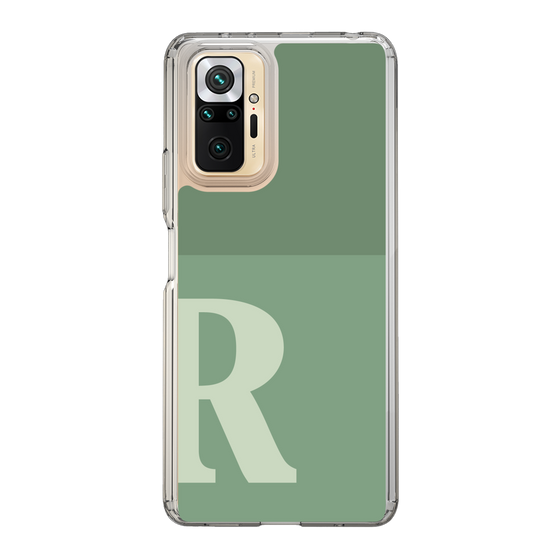 Slim Protection Case［ Original - initial two tone - R green ］