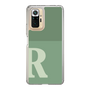 Slim Protection Case［ Original - initial two tone - R green ］