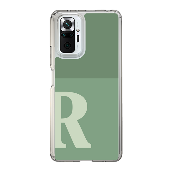 Slim Protection Case［ Original - initial two tone - R green ］