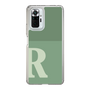 Slim Protection Case［ Original - initial two tone - R green ］