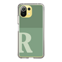 Slim Protection Case［ Original - initial two tone - R green ］