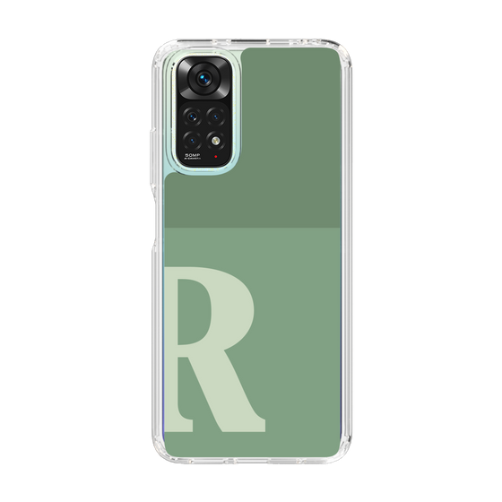 Slim Protection Case［ Original - initial two tone - R green ］