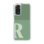 Slim Protection Case［ Original - initial two tone - R green ］